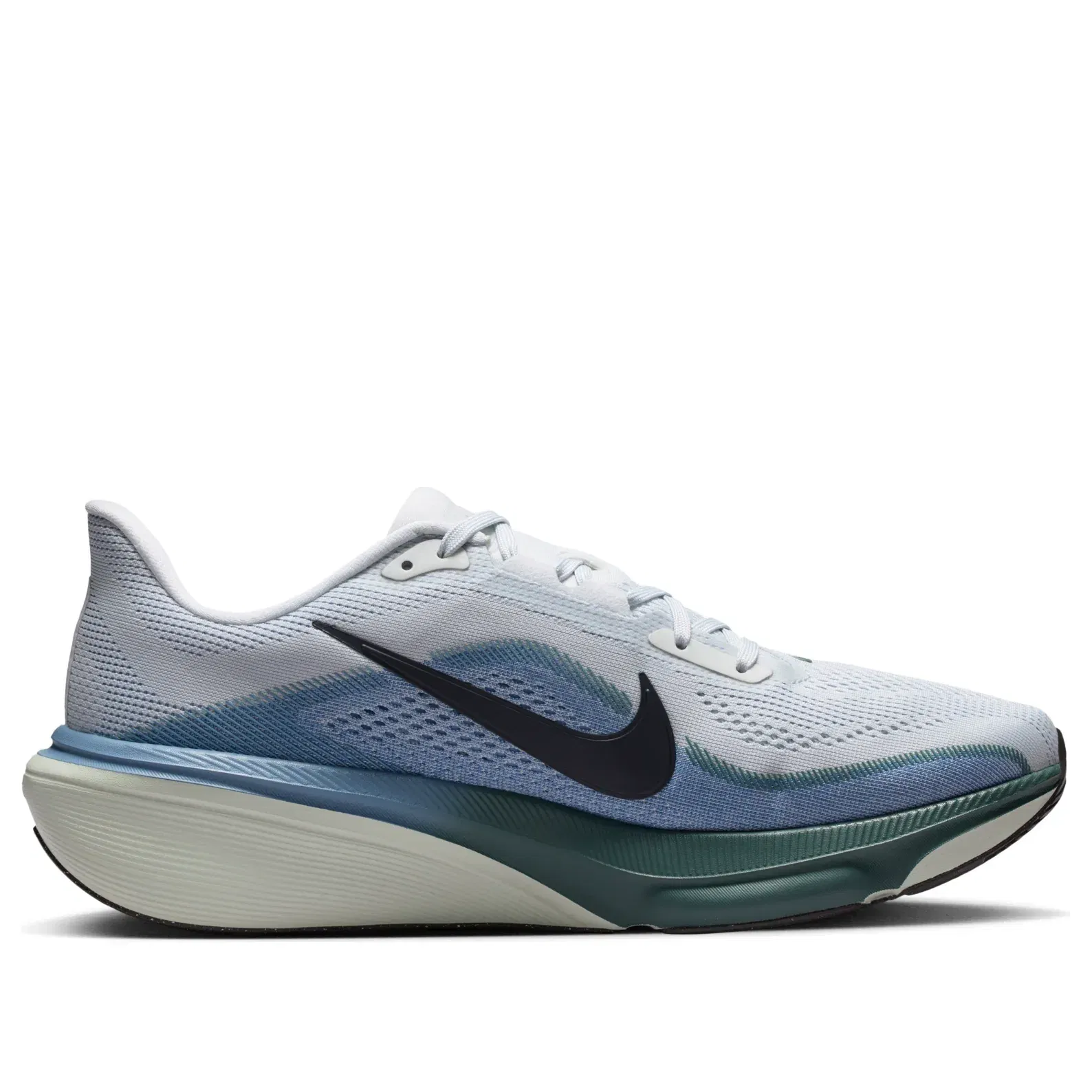 NIKE Air Zoom Pegasus 42 'Pure Platinum Work Blue'