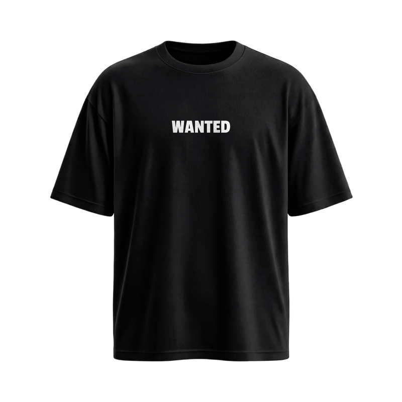 Be Autyst Most Wanted Black T-Shirt