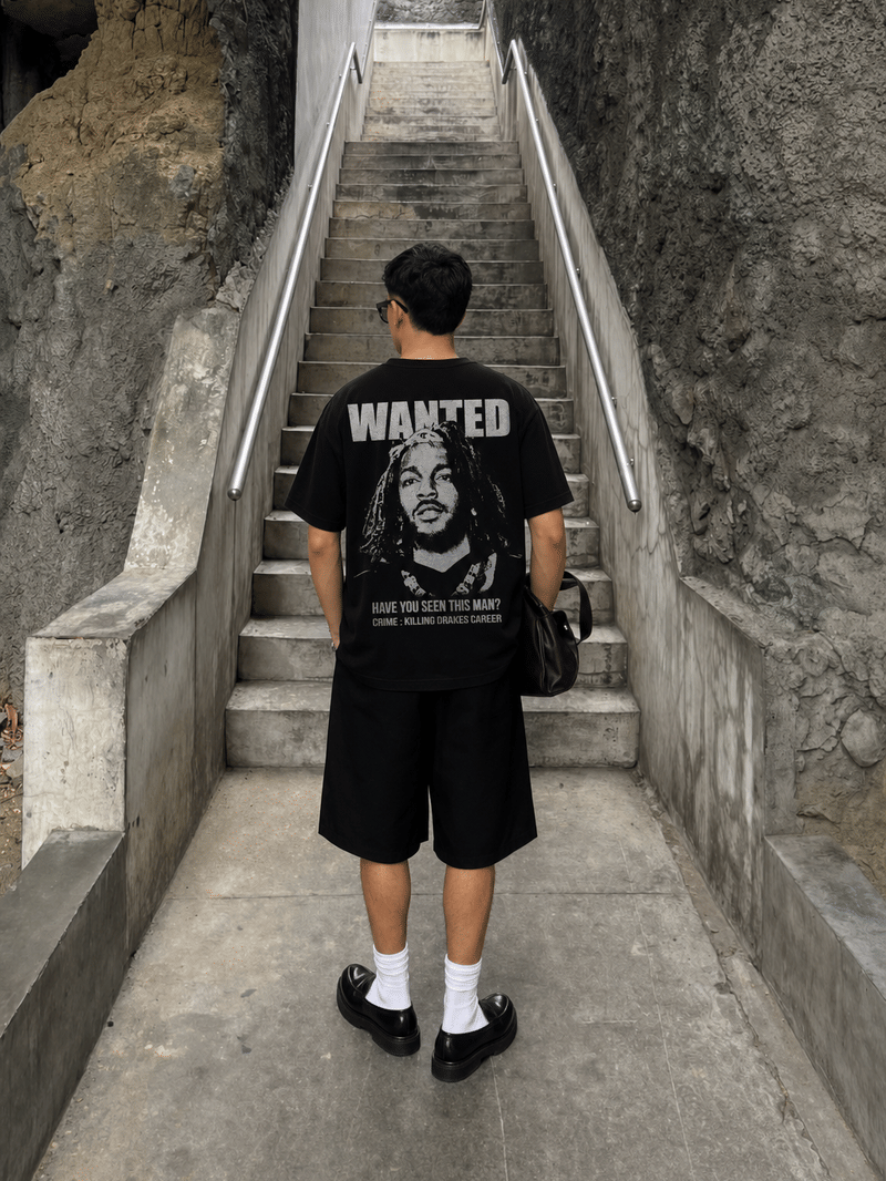 Be Autyst Most Wanted Black T-Shirt