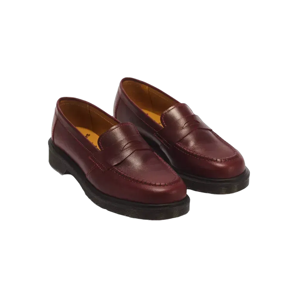 Dr Martens Delapre Made In England Burgundy