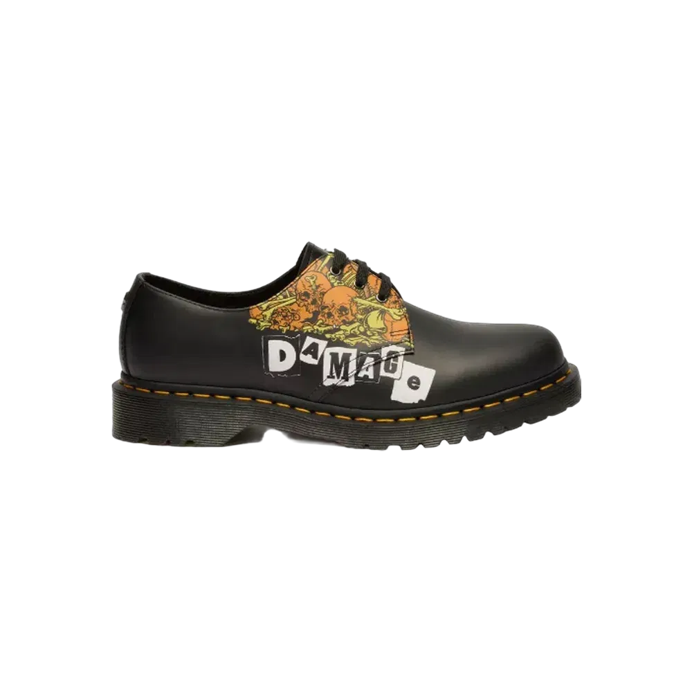 Dr Martens 1461 Metallica Damage Tour Print