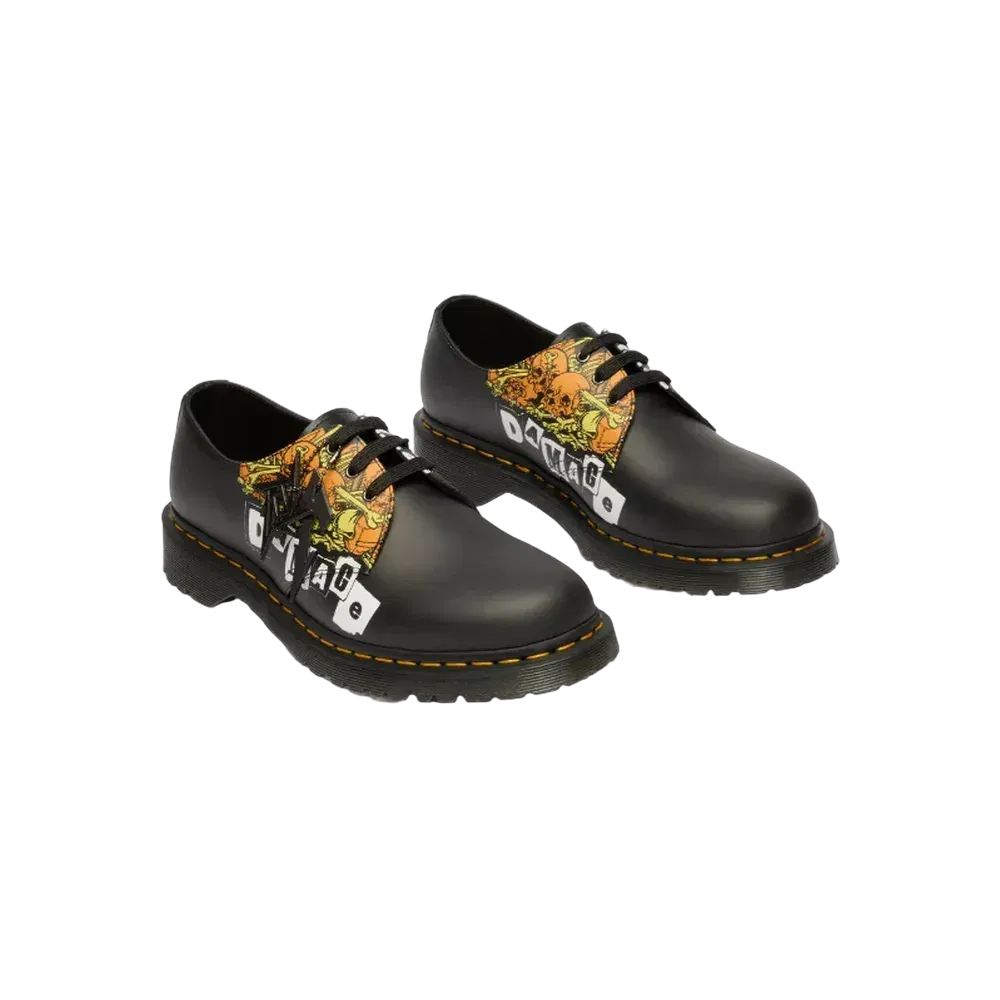 Dr Martens 1461 Metallica Damage Tour Print