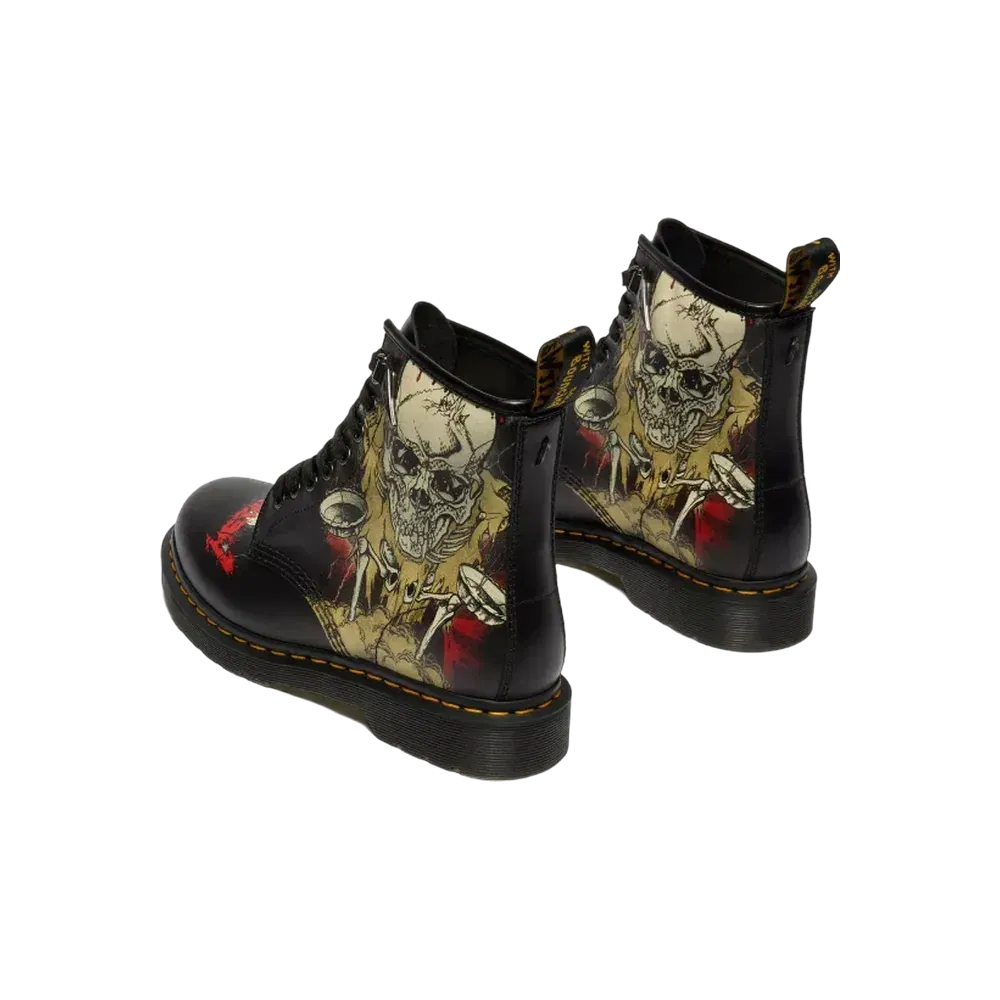 Dr Martens 1460 Metallica Skull Lightning Print