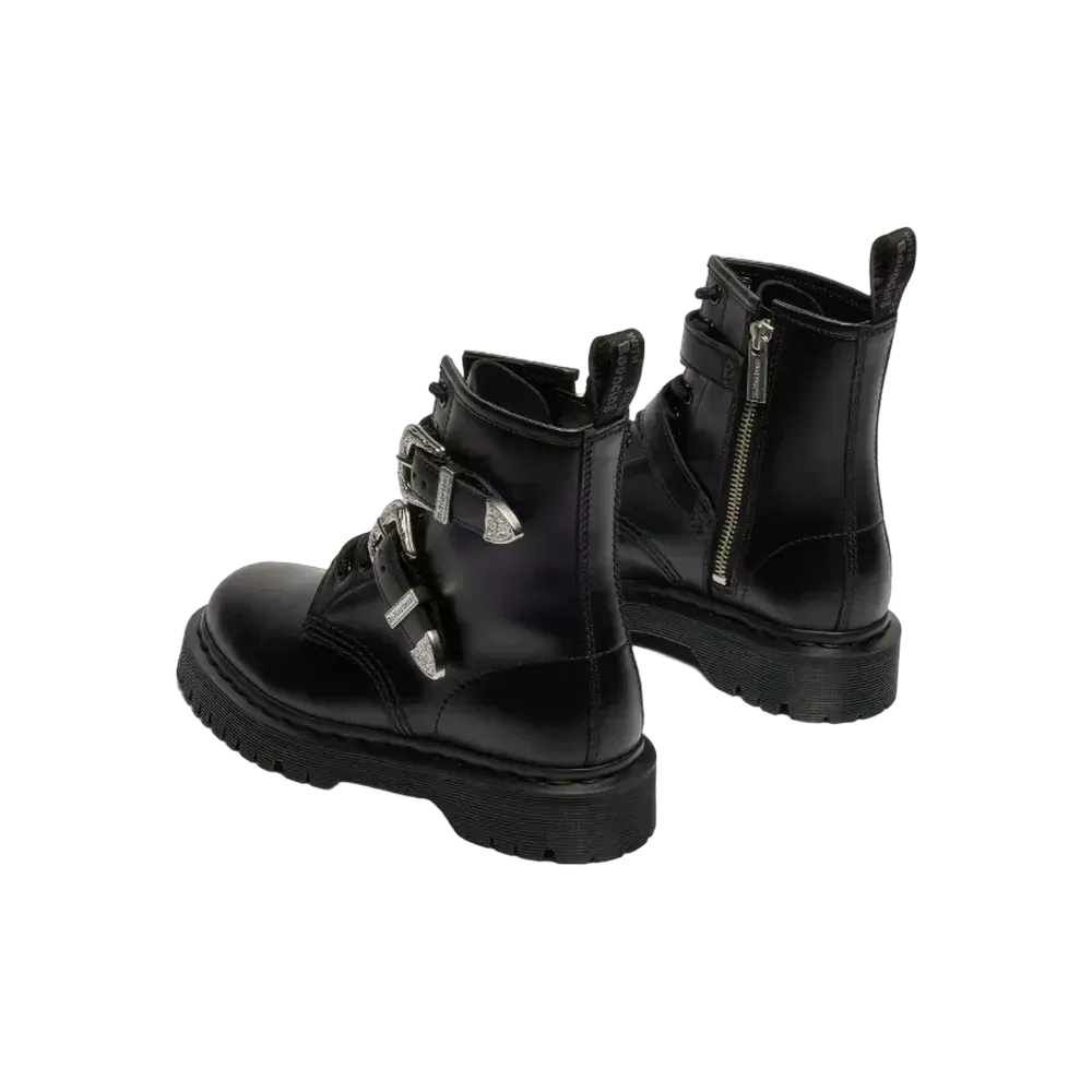 Dr Martens 1460 Western Buckle Black Atlas
