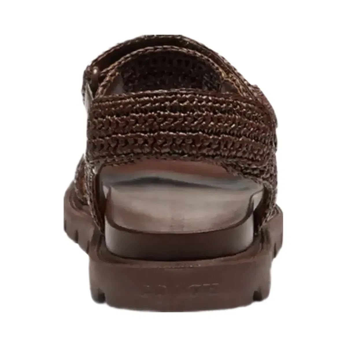 Coach Brynn Raffia Sandal in Maple