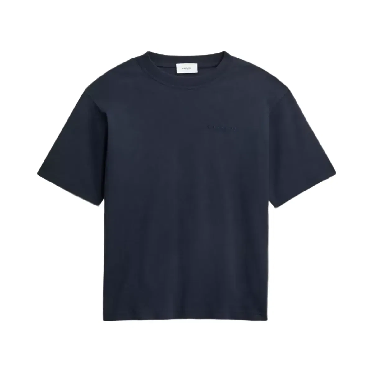 Coach T-Shirt In Organic Cotton in Navy