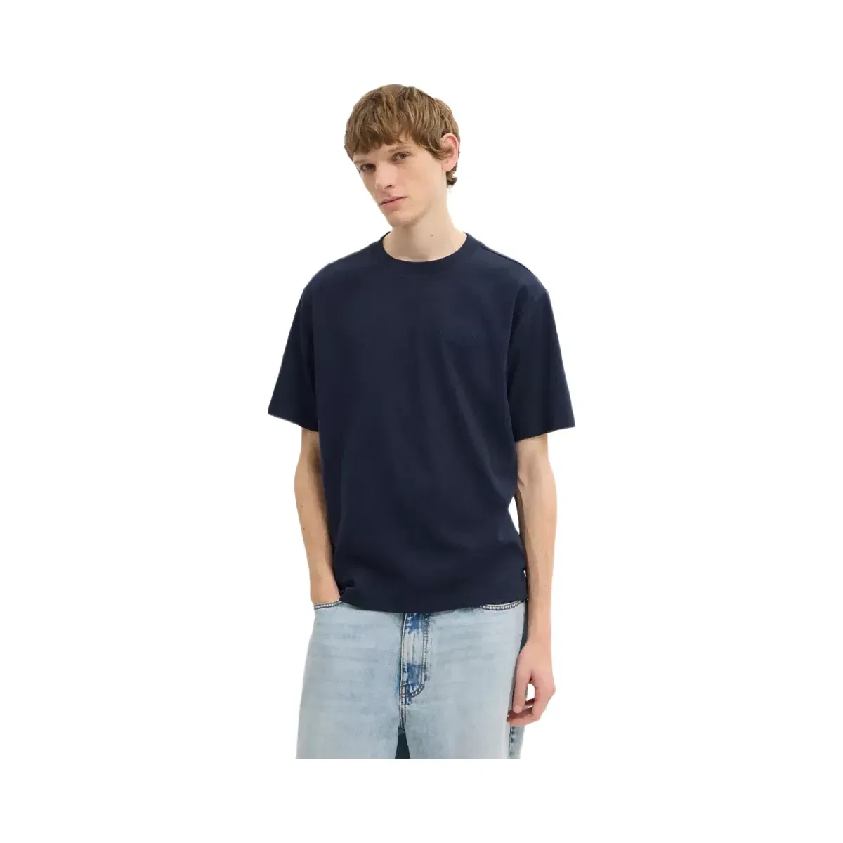 Coach T-Shirt In Organic Cotton in Navy