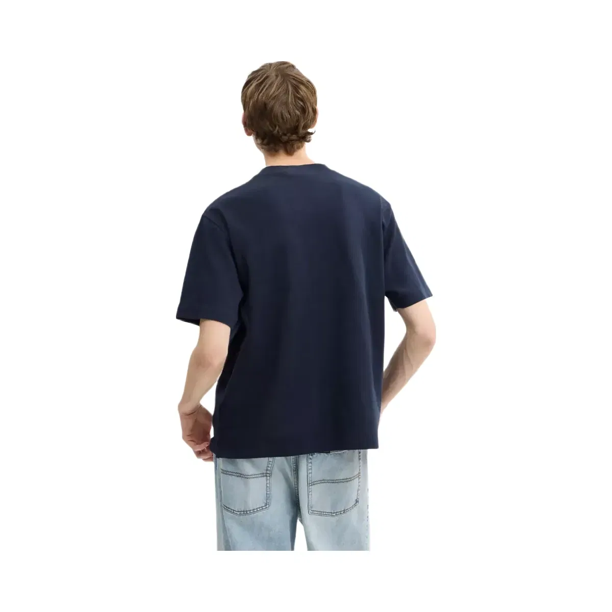 Coach T-Shirt In Organic Cotton in Navy