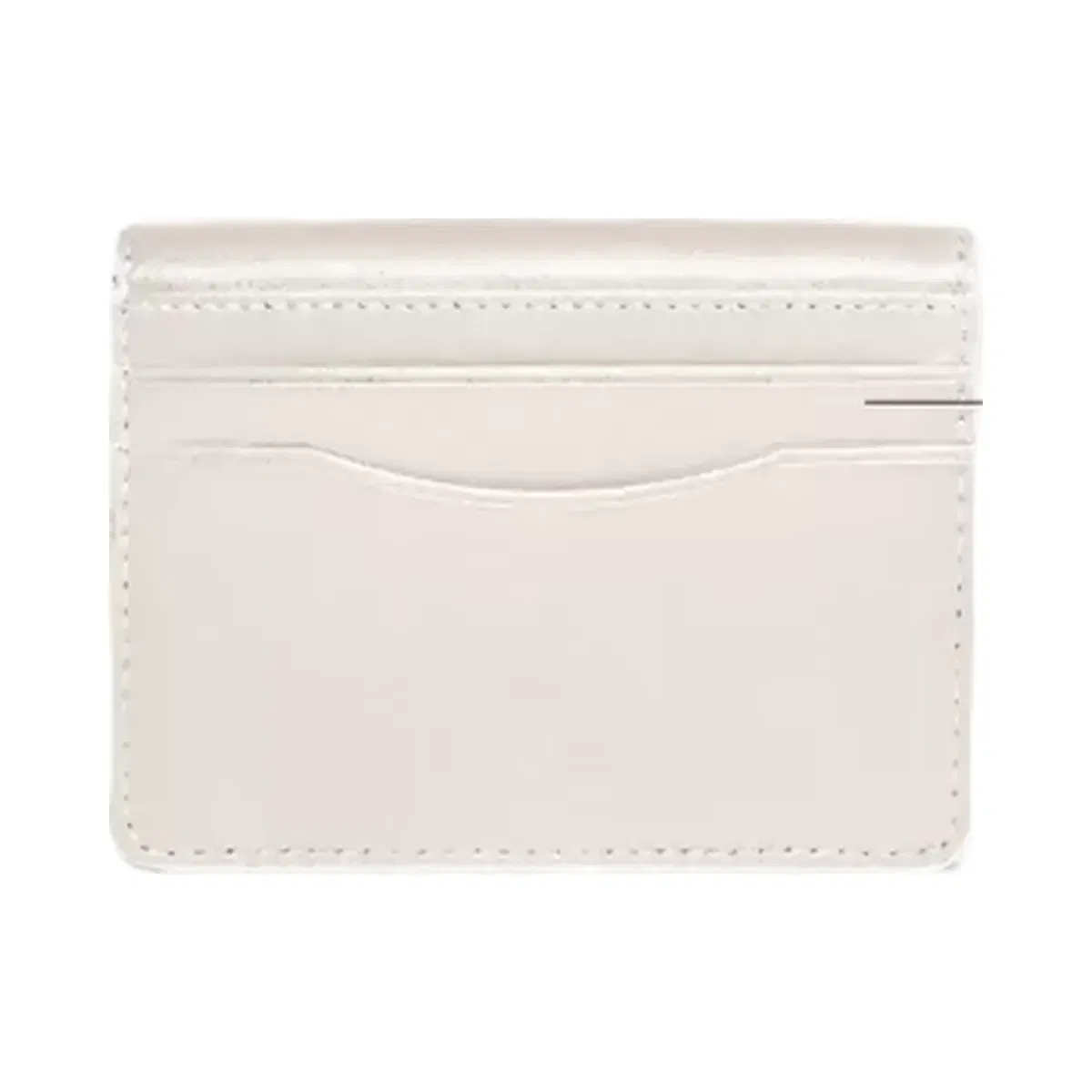 Coach Bandit Card Case in Brass Chalk