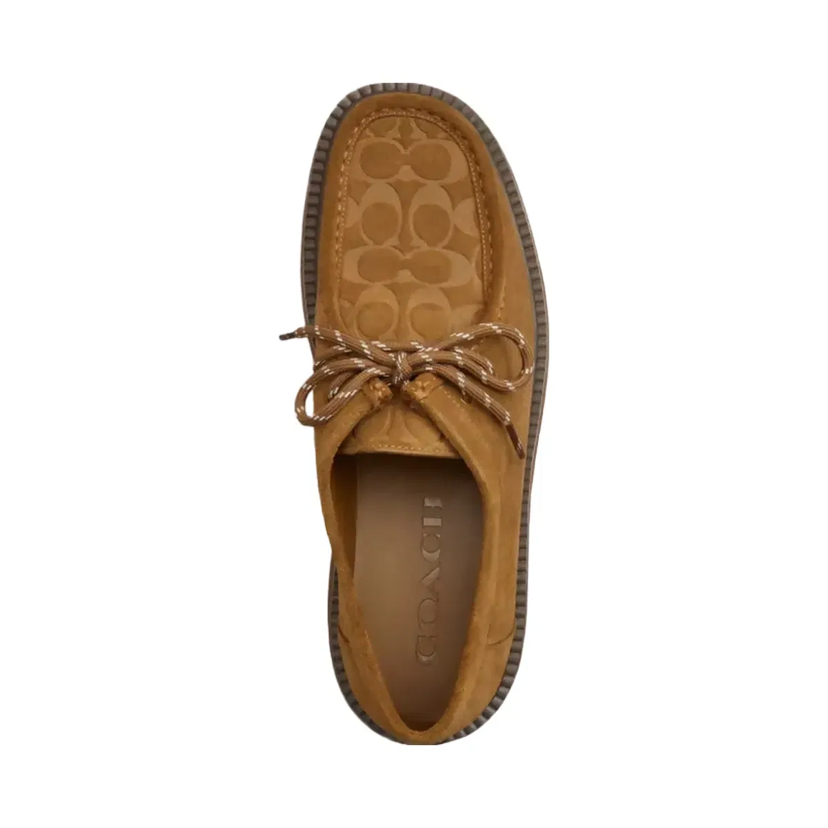 Coach Chukka Boot In Signature Suede in Tobacco Maple
