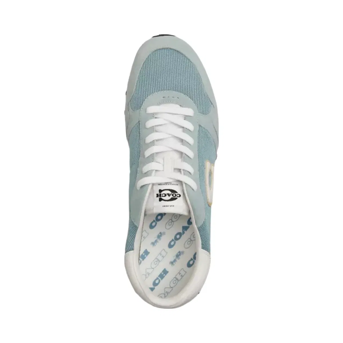 Coach Retro Runner in Sea Mist Optic White