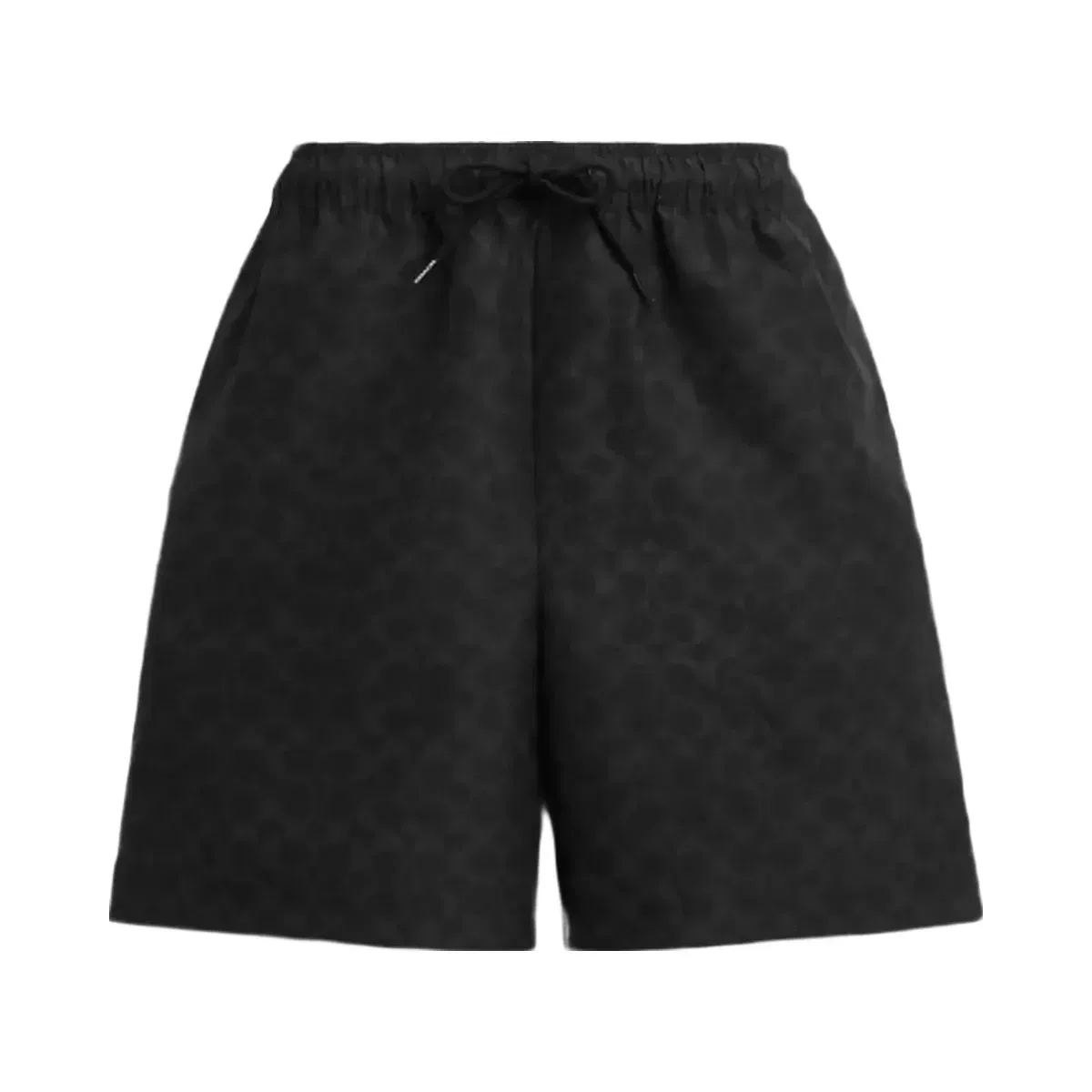 Coach Signature Swim Trunks In Recycled Polyester in Dark Charcoal