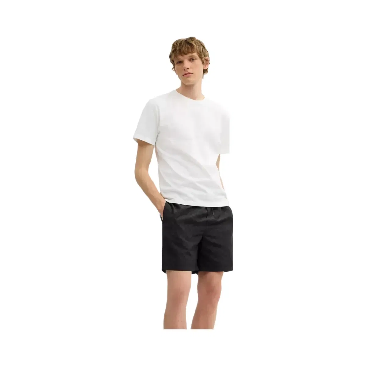 Coach Signature Swim Trunks In Recycled Polyester in Dark Charcoal