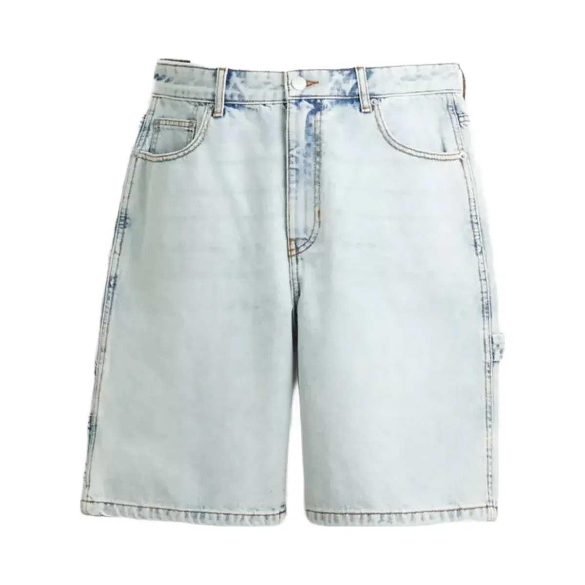 Coach Signature Denim Shorts in East River Wash