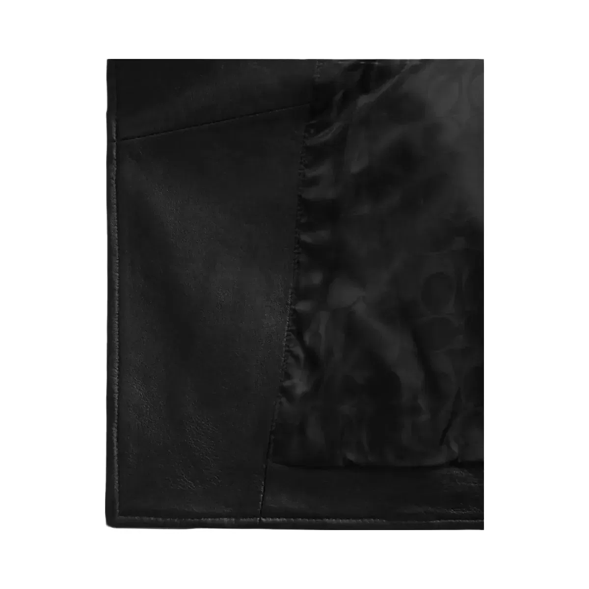 Coach Moto Jacket in Black