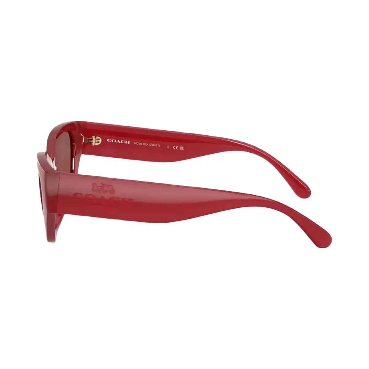 Coach Geometric Cat Eye Sunglasses in Red