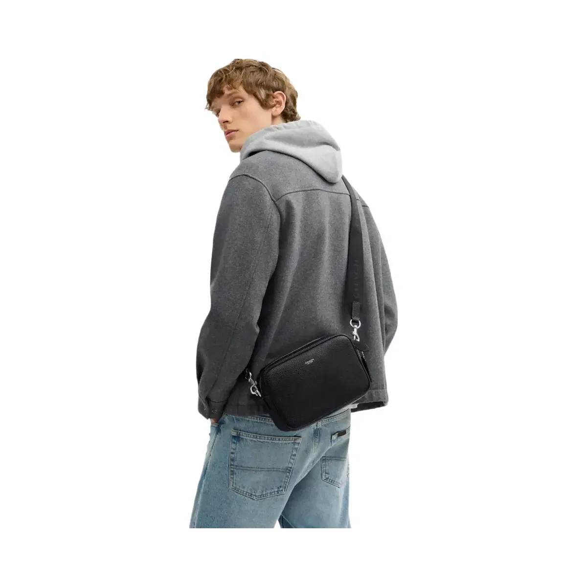 Coach Radio Camera Bag in Black