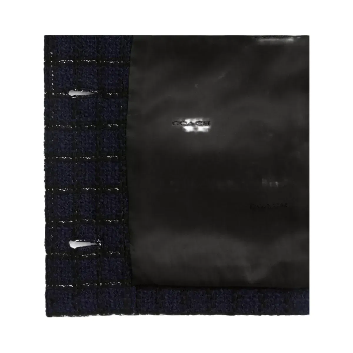Coach Heritage C Boucle Vest in Navy