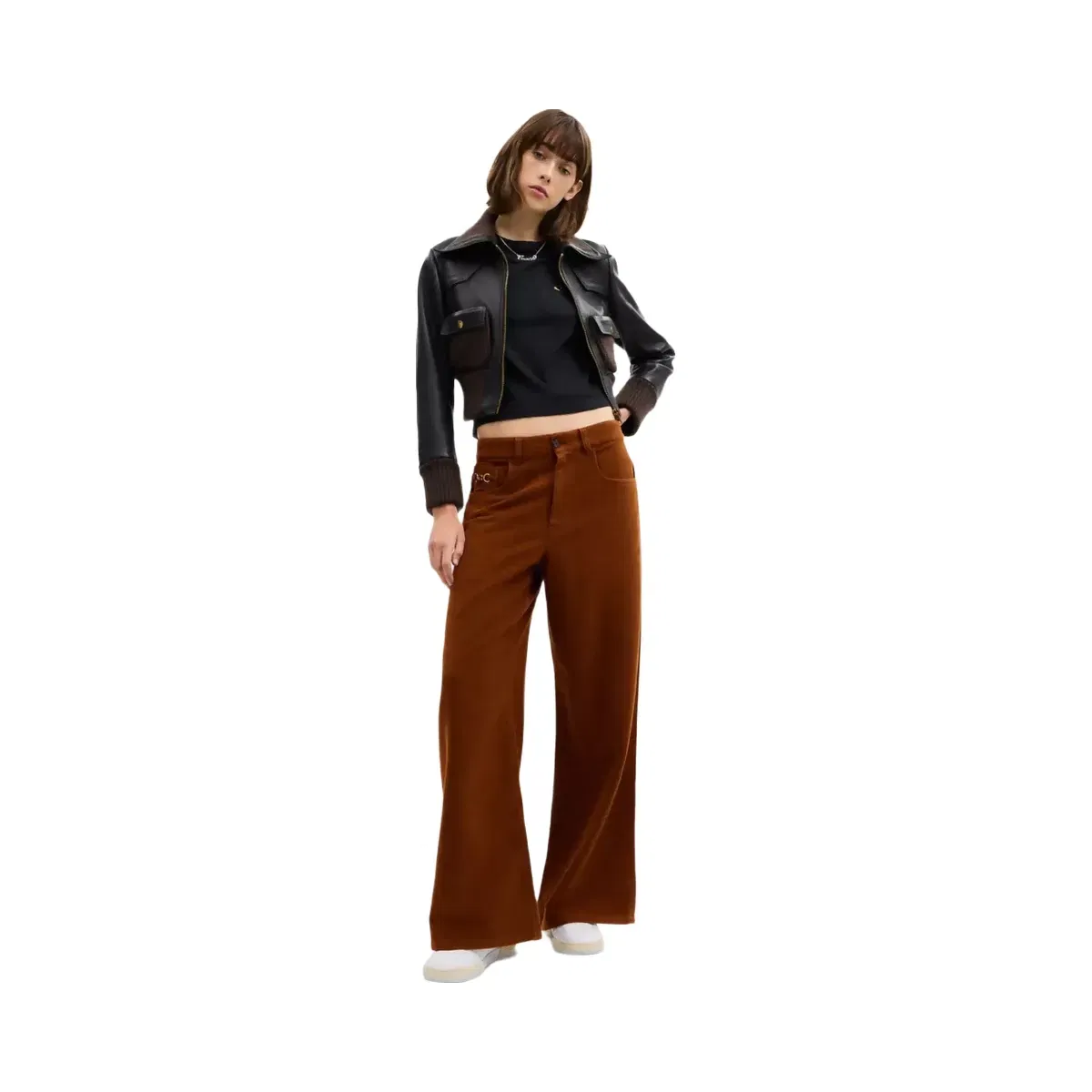Coach Moleskin Pants in Medium Brown
