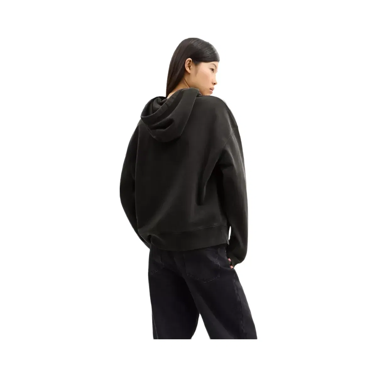 Coach Fish Graphic Hoodie in Black
