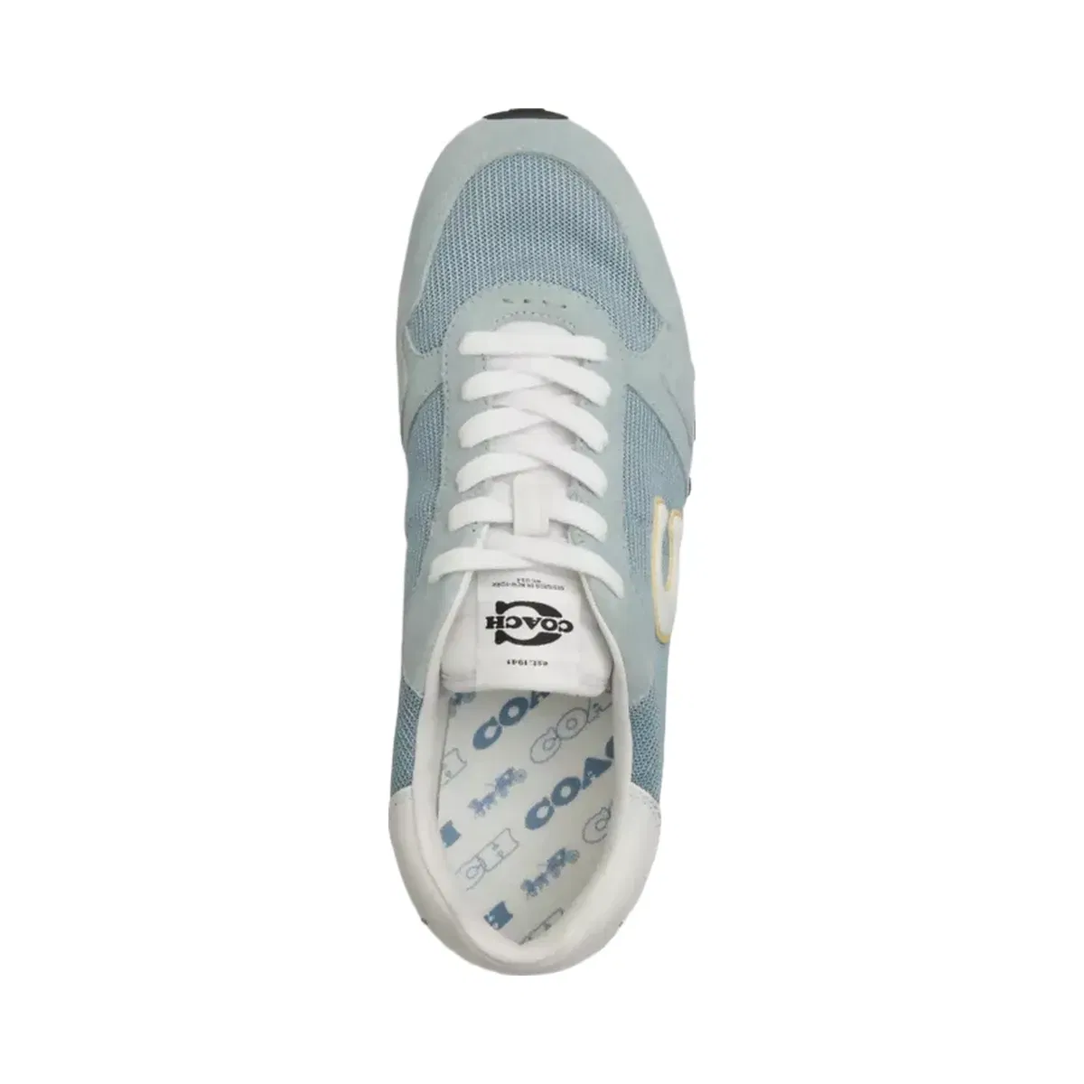Coach Retro Runner in Sea Mist Optic White