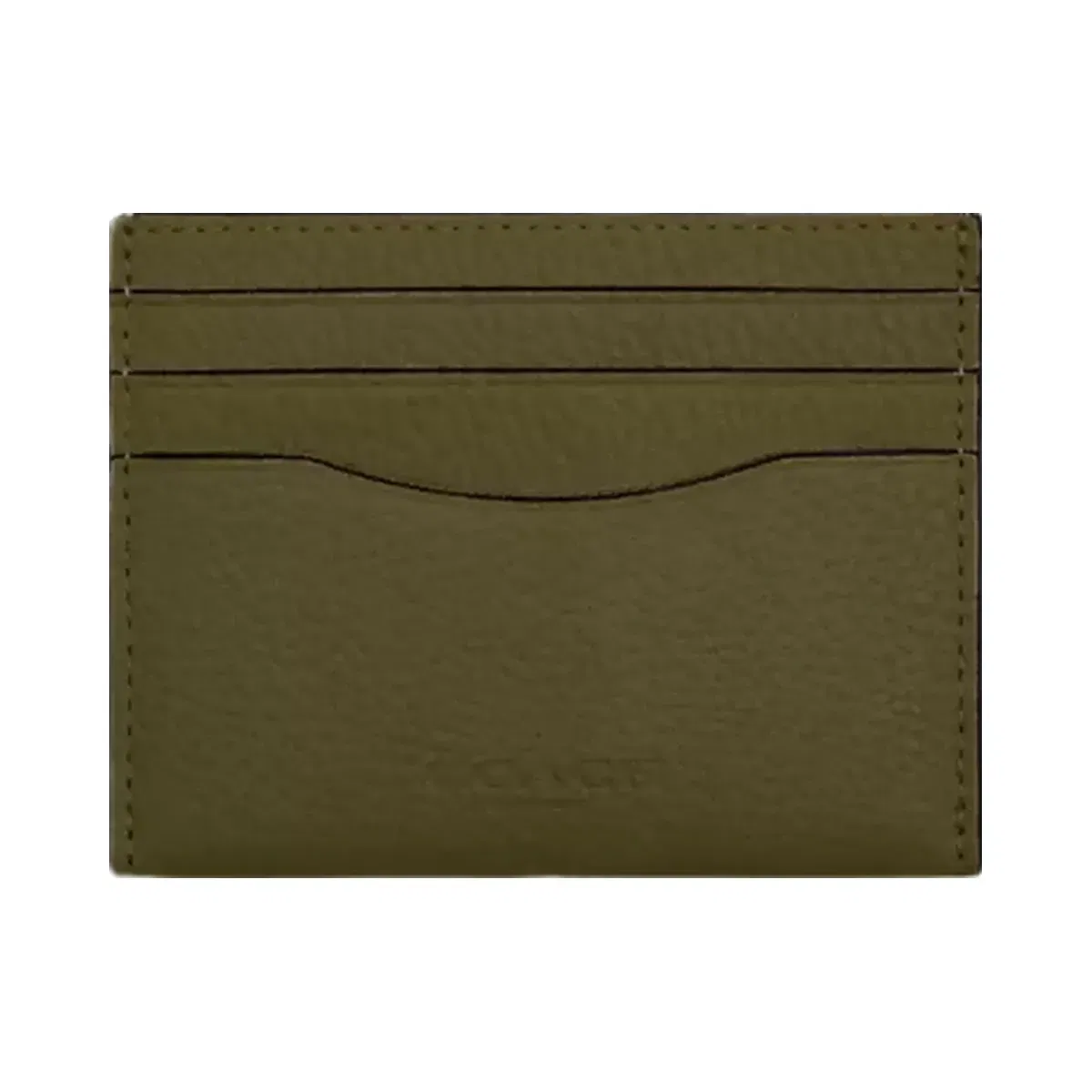 Coach Slim Id Card Case in Olive