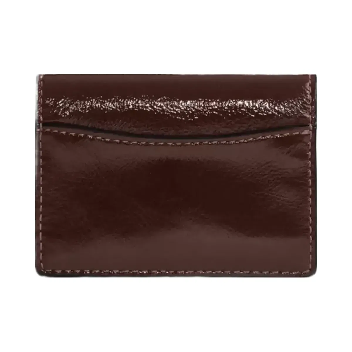 Coach Card Case With Charms in Silver Maple