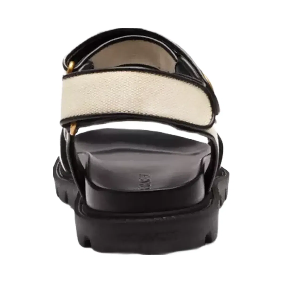 Coach Brynn Sandal in Chalk & Black