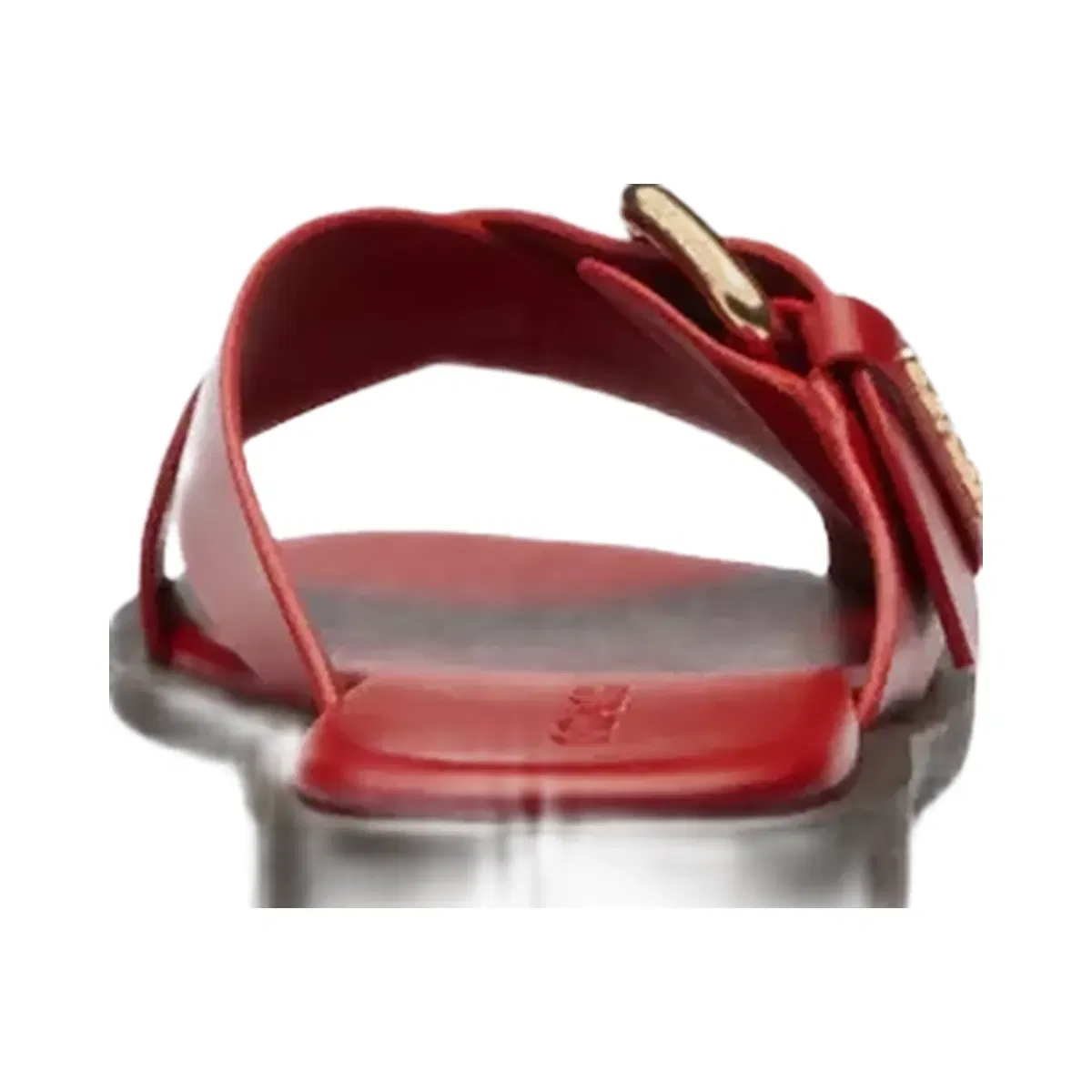 Coach Crisscross Buckle Sandal in Poppy