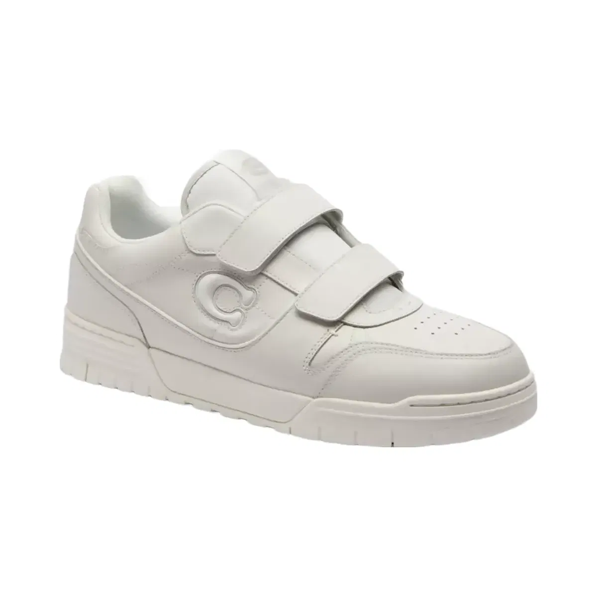 Coach Double Strap Soho Sneaker in Optic White