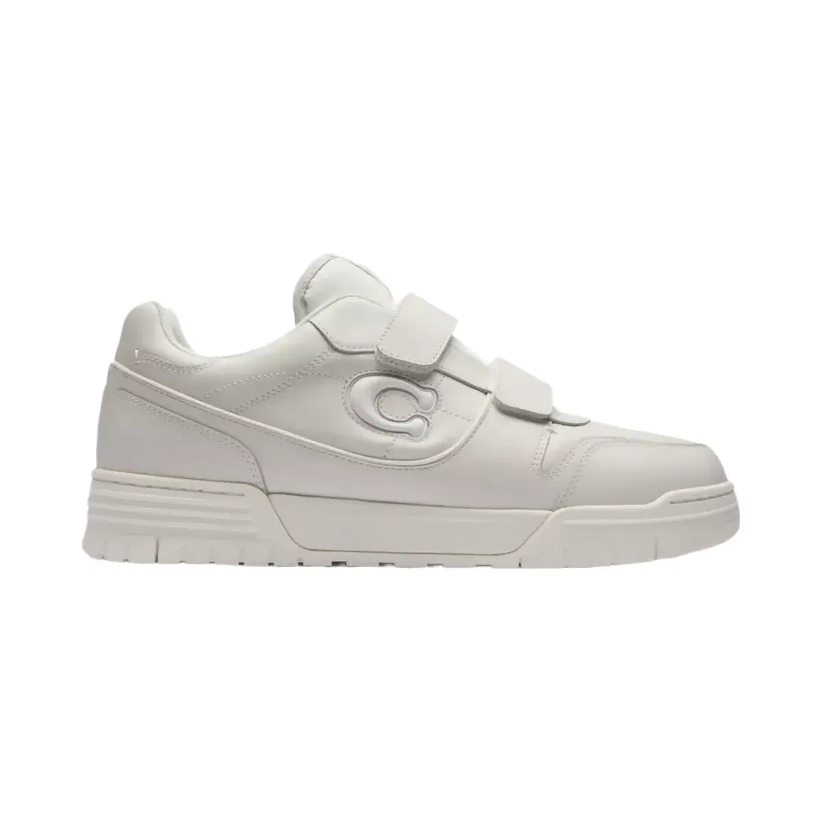 Coach Double Strap Soho Sneaker in Optic White