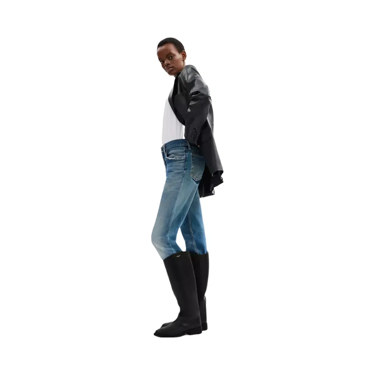 Coach Park Tall Boot in Black