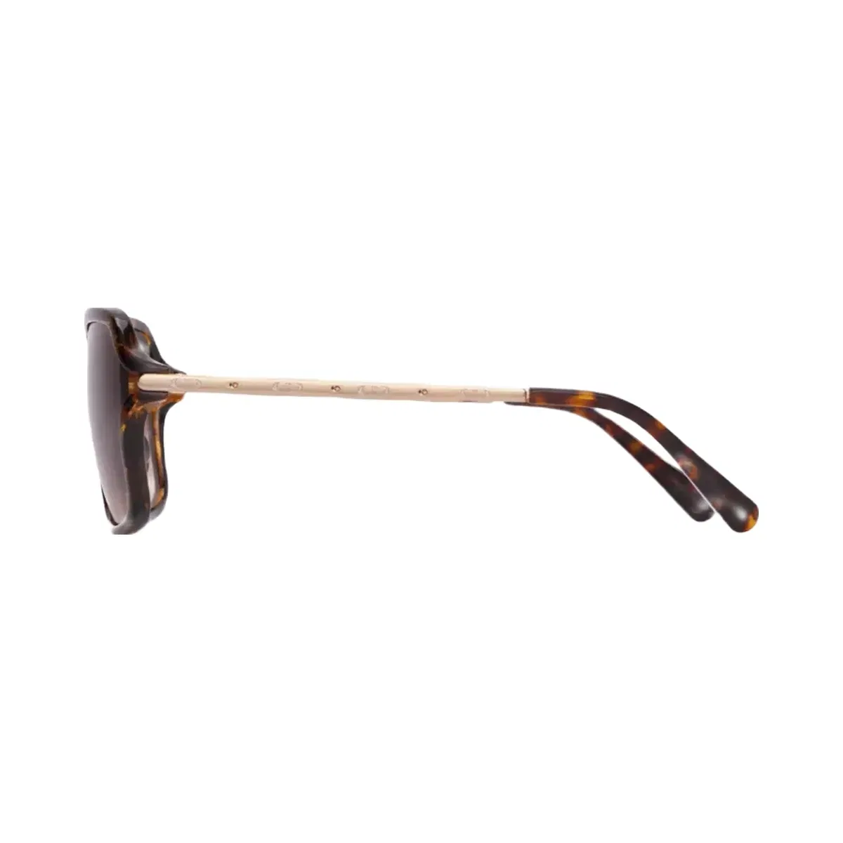 Coach Metal Square Sunglasses in DARK TORTOISE