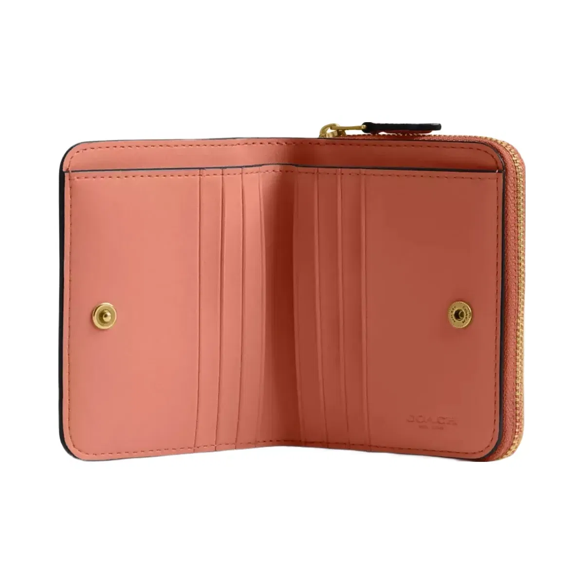 Coach Essential Billfold Wallet in Brass Dark Peach