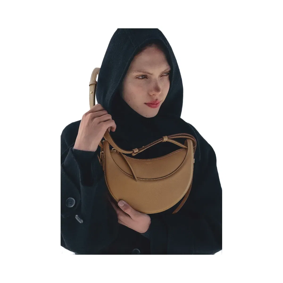 Polène Numéro Dix Smooth Leather Bag Ocher