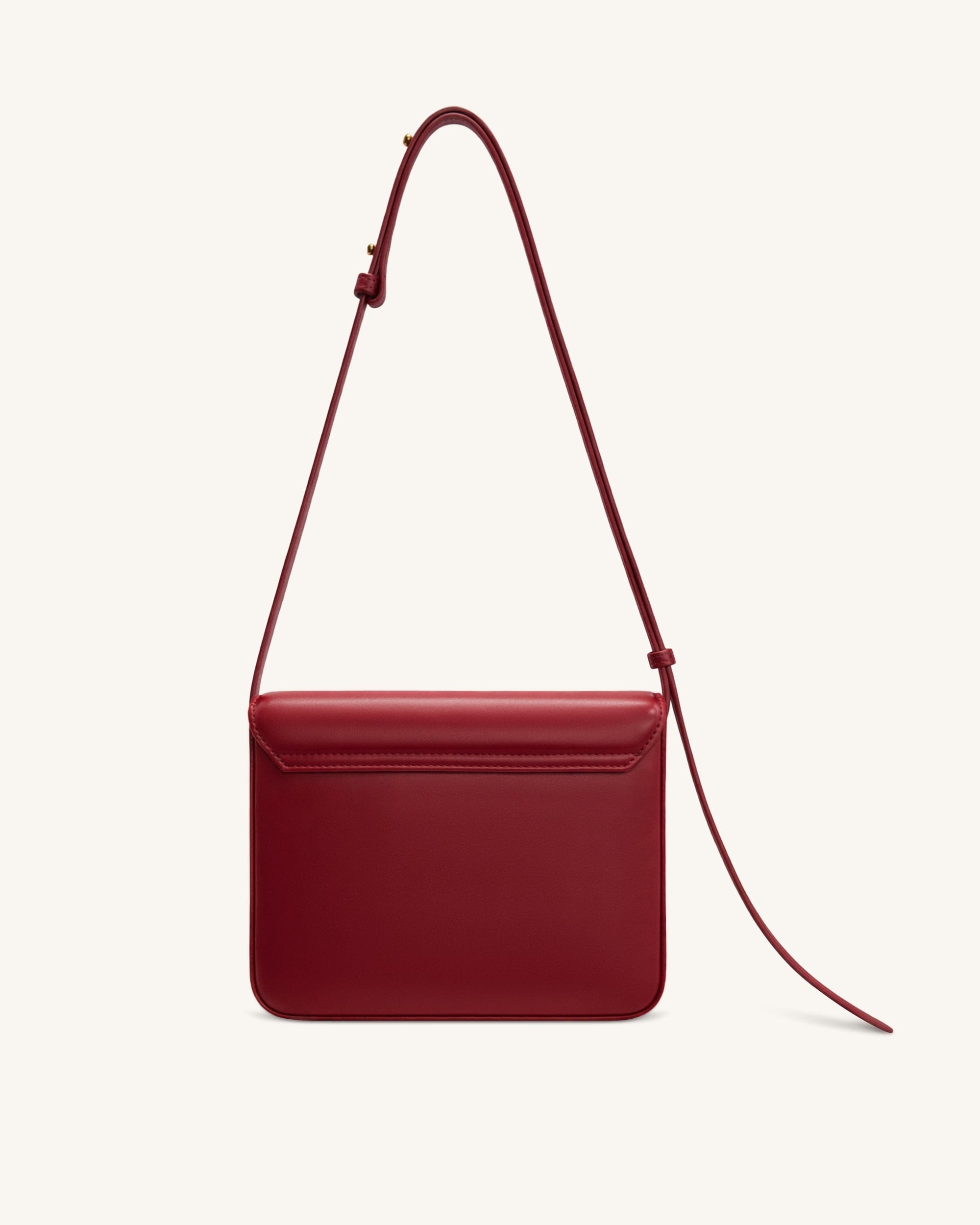 JW PEI Evania Lock Shoulder Bag Red
