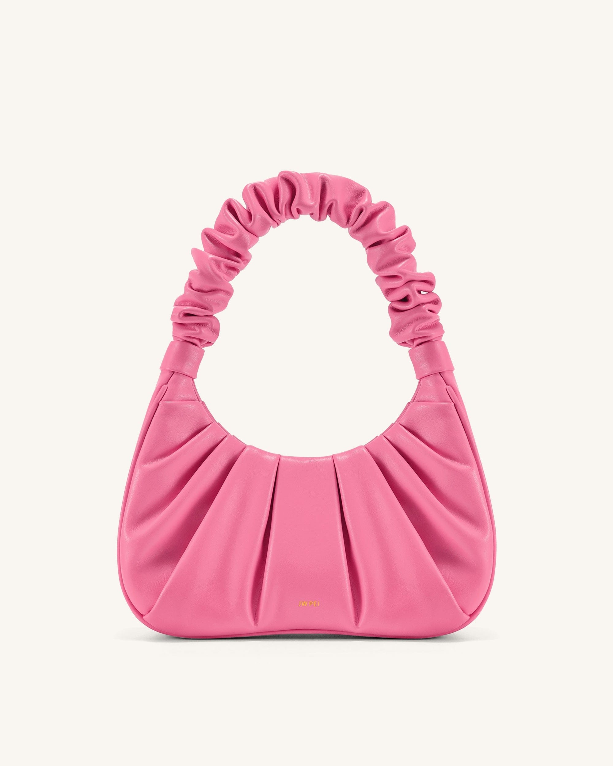 JW PEI Gabbi Ruched Hobo Handbag Pink