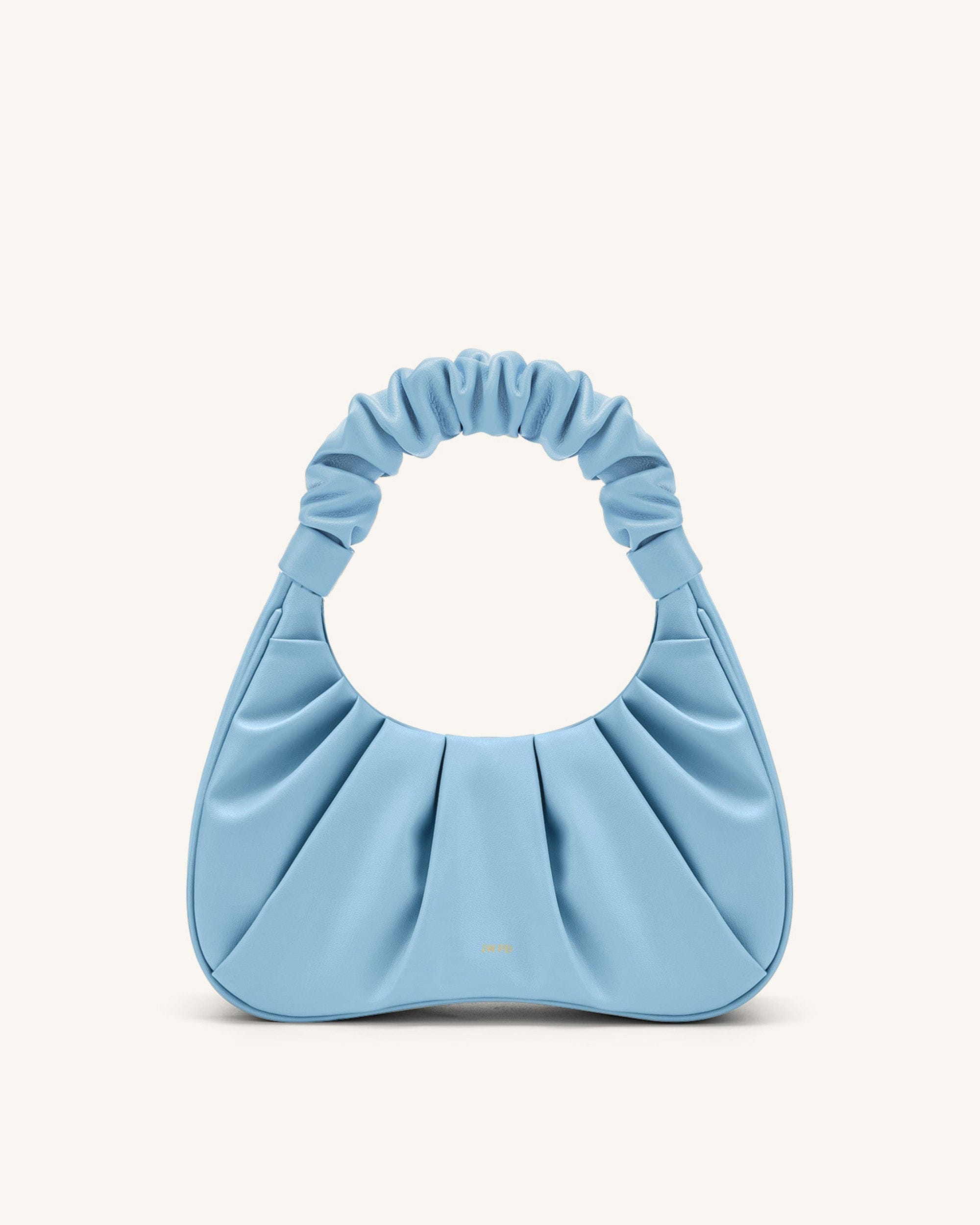 JW PEI Gabbi Ruched Hobo Handbag Ice