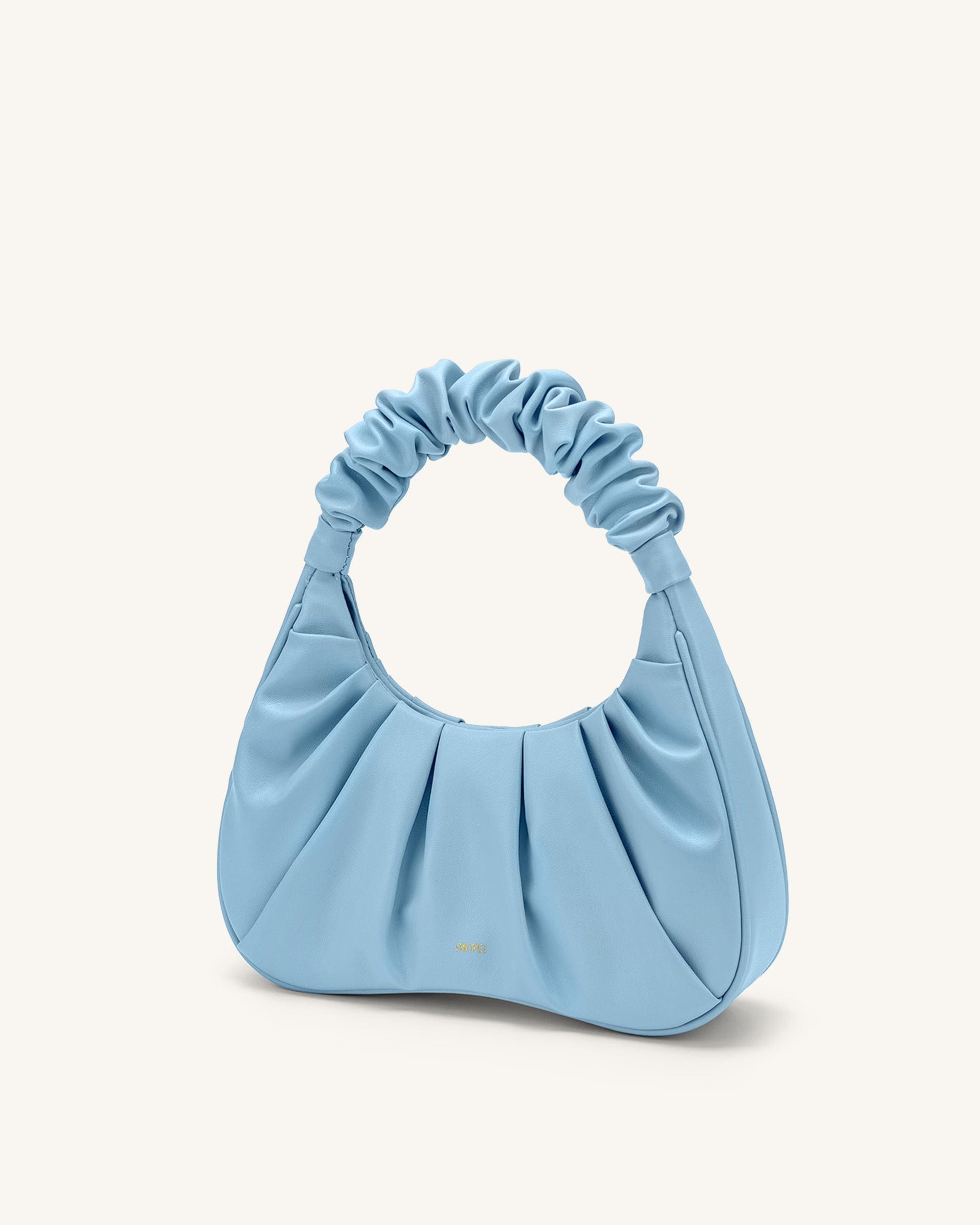 JW PEI Gabbi Ruched Hobo Handbag Ice