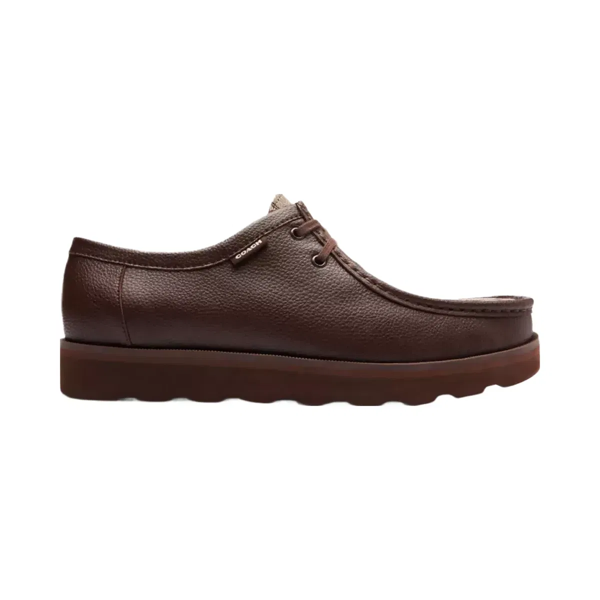Coach Chukka Shoe With Signature Canvas in Oak Maple