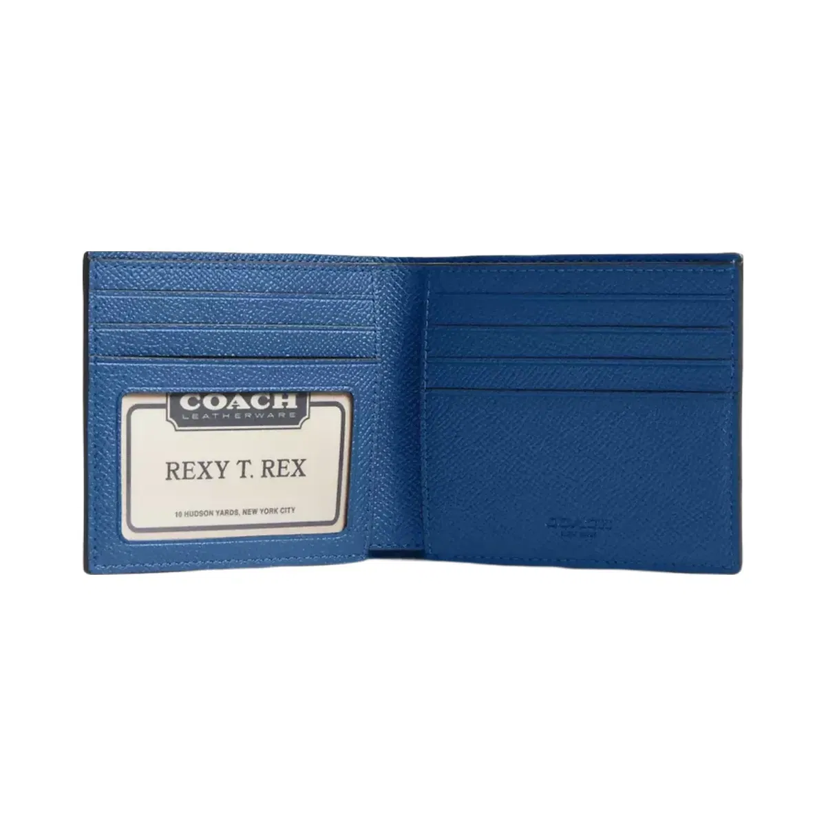 Coach Id Billfold Wallet in True Blue