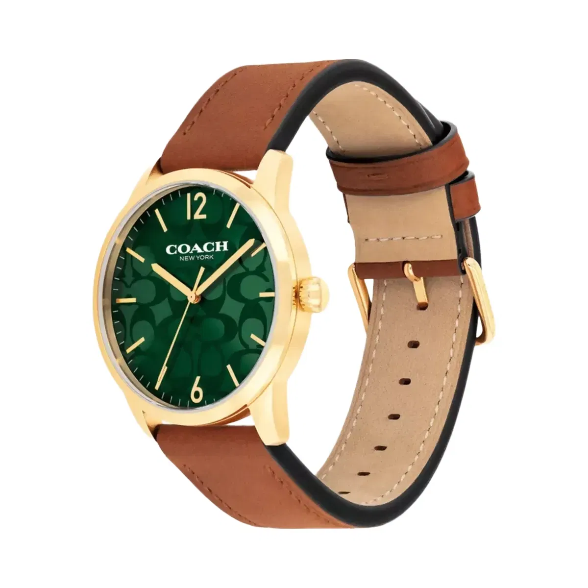 Coach Keane Watch, 39 Mm in Saddle