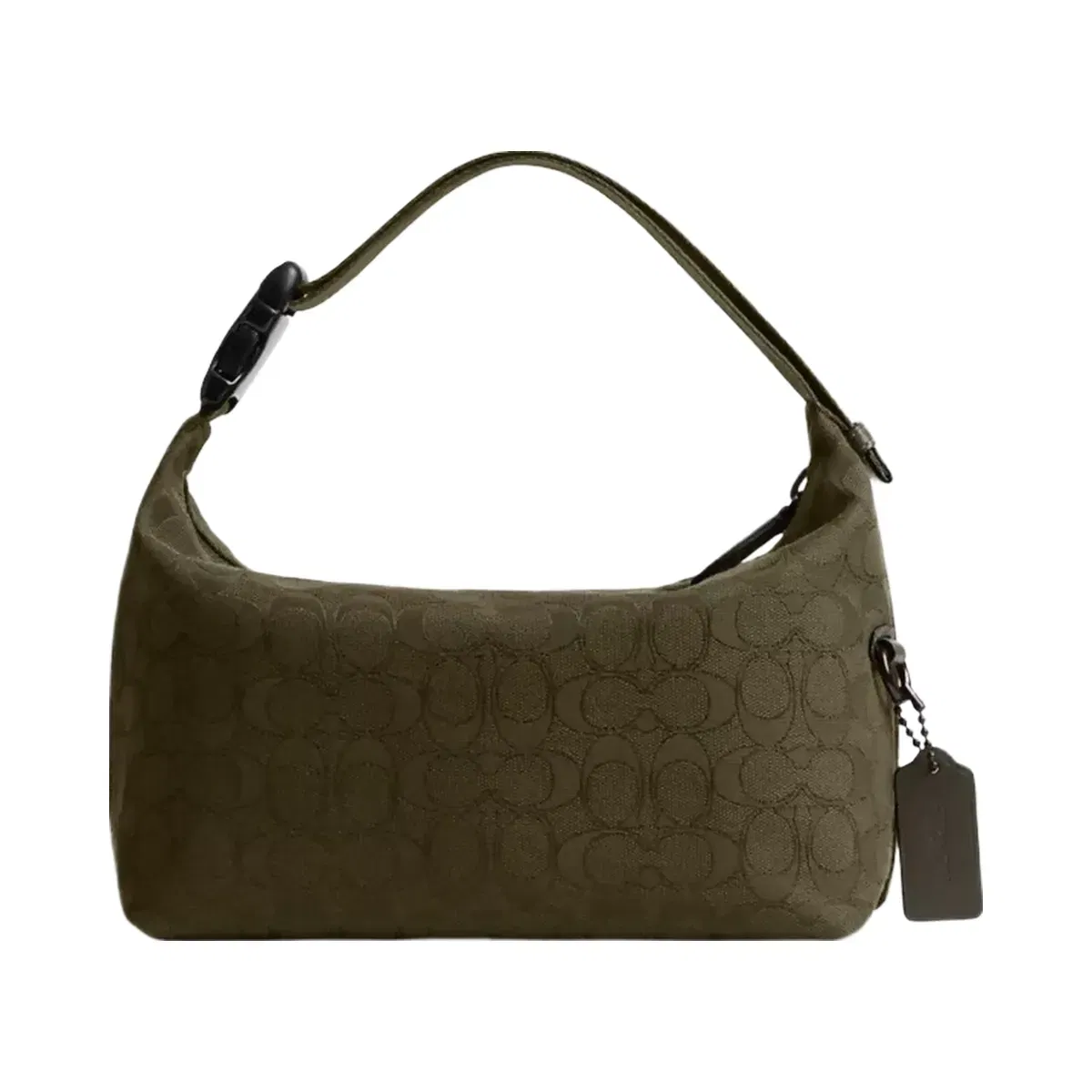Coach Travel Kit With Speedclip In Signature Jacquard in Olive Drab