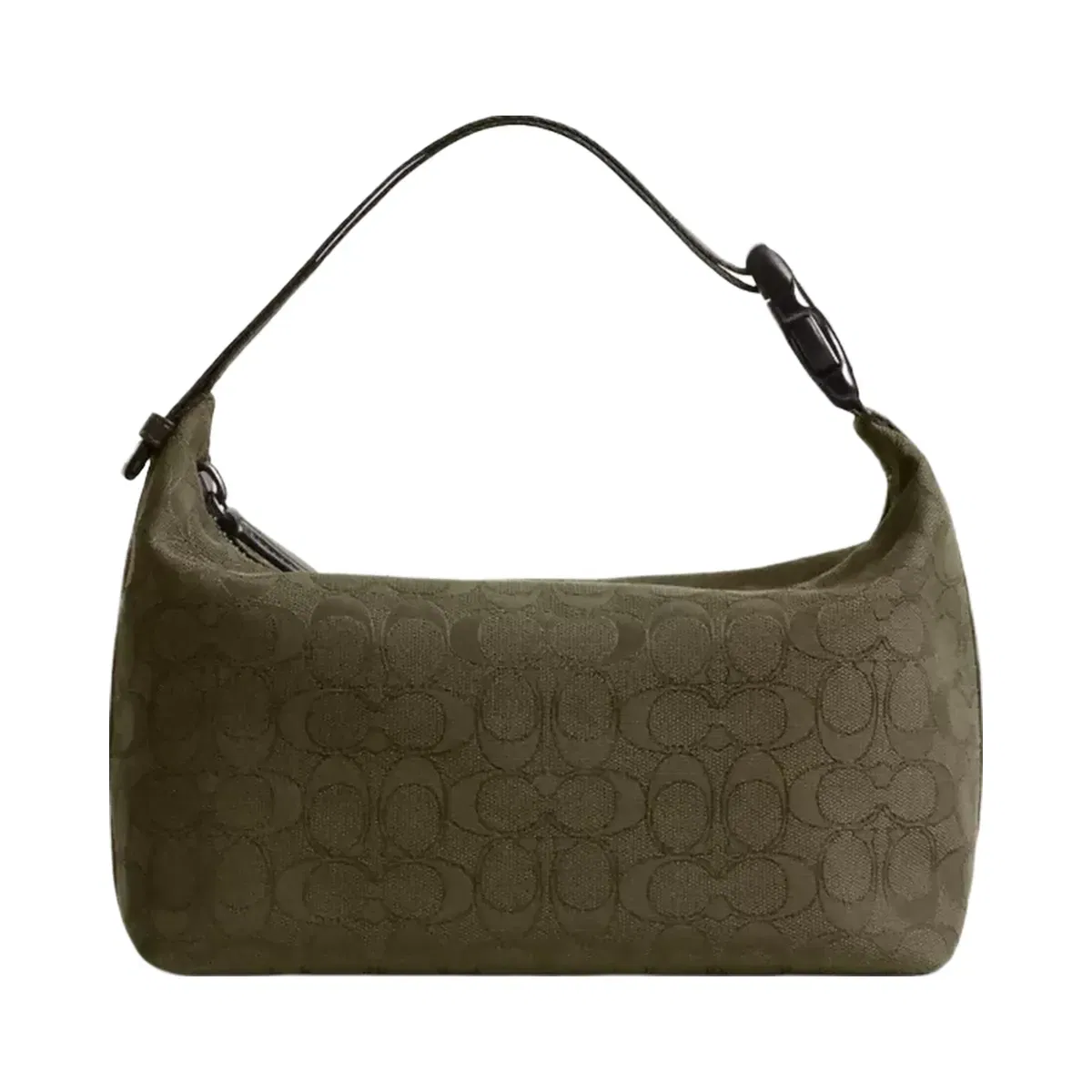 Coach Travel Kit With Speedclip In Signature Jacquard in Olive Drab