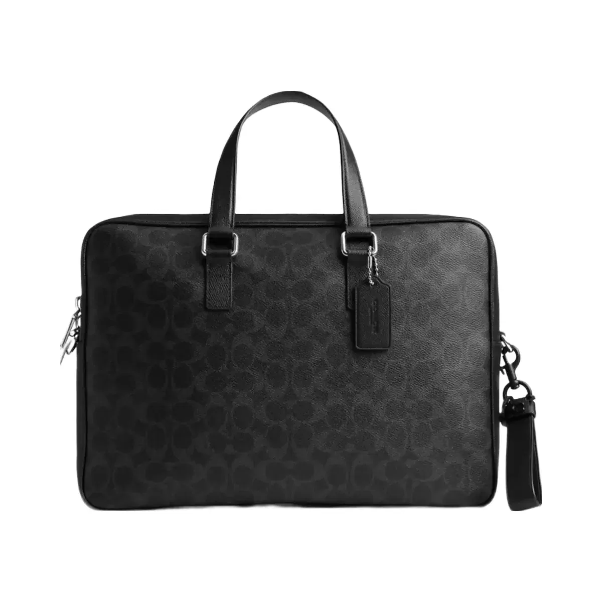 Coach Loop Bag Charm in Black