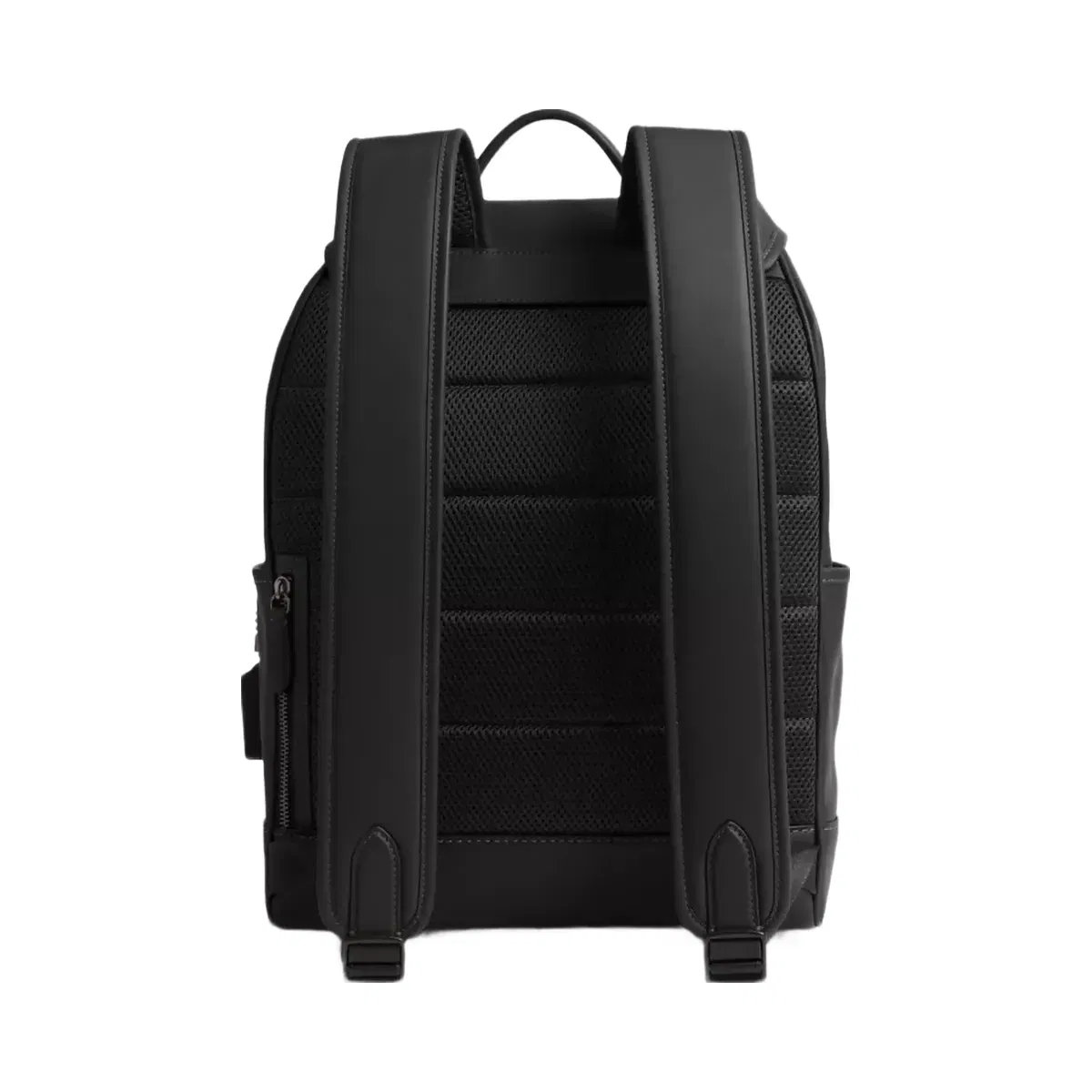 Coach League Flap Backpack in Black