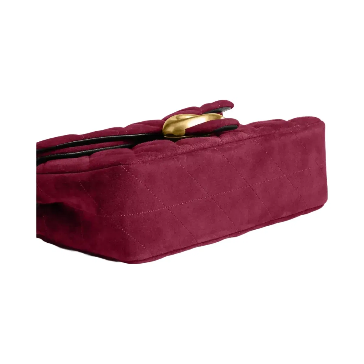Coach Tabby Shoulder Bag 26 With Quilting Brass Dark Fuchsia