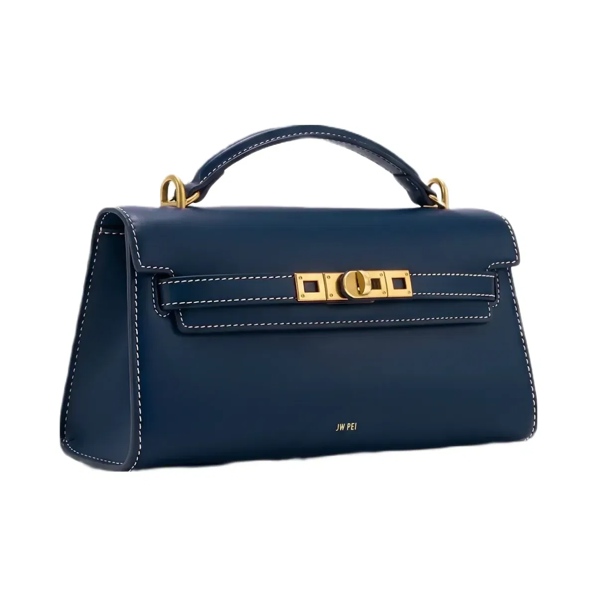 JW PEI Noor Top Handle Bag Navy Blue