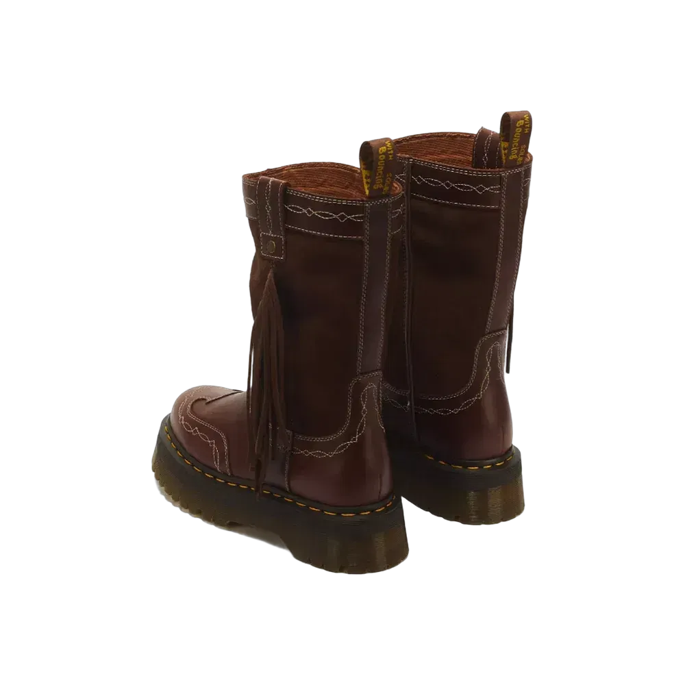 Dr Martens Desert Rodeo Quad Mid Boot Dark Brown