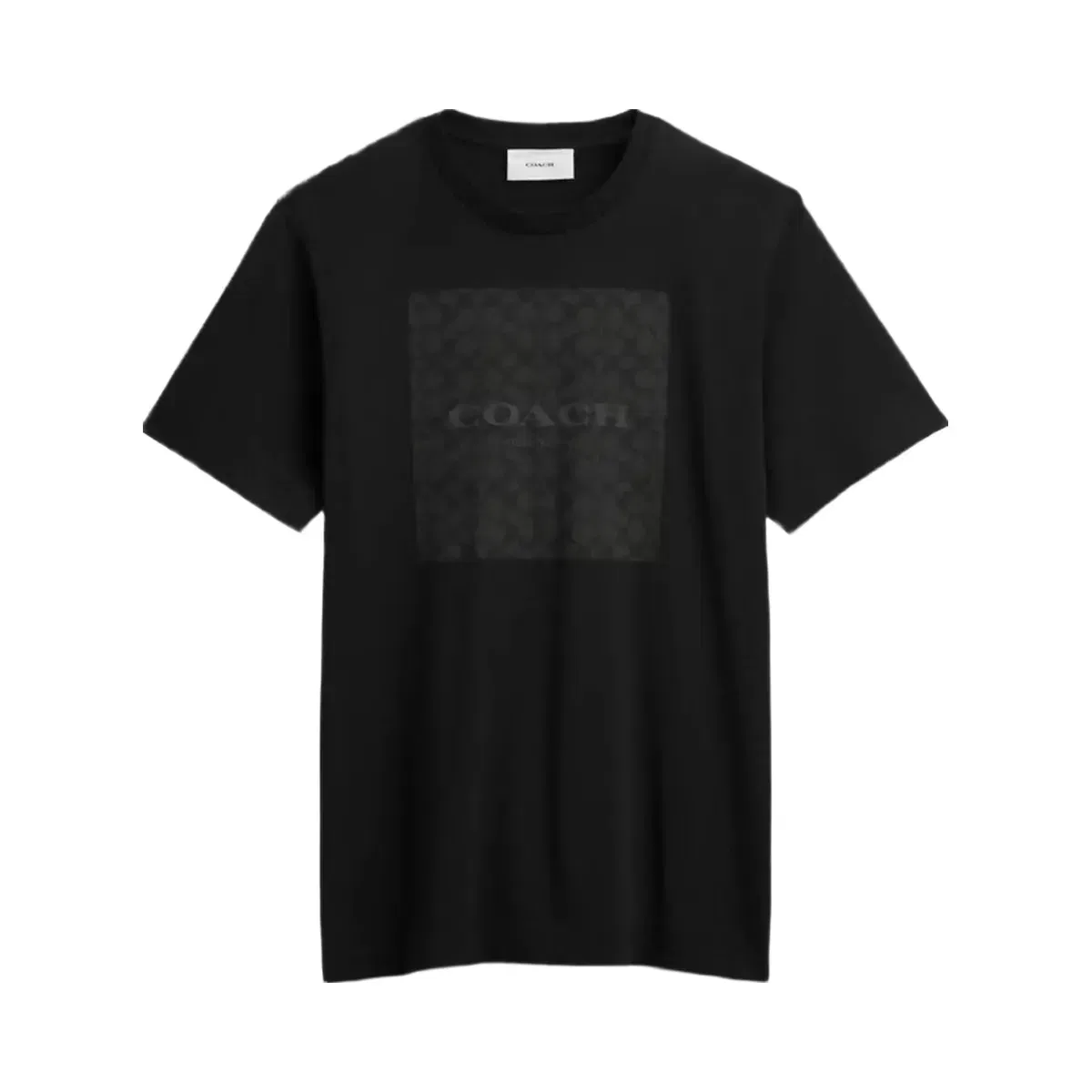 Coach Signature Square T-Shirt in Black